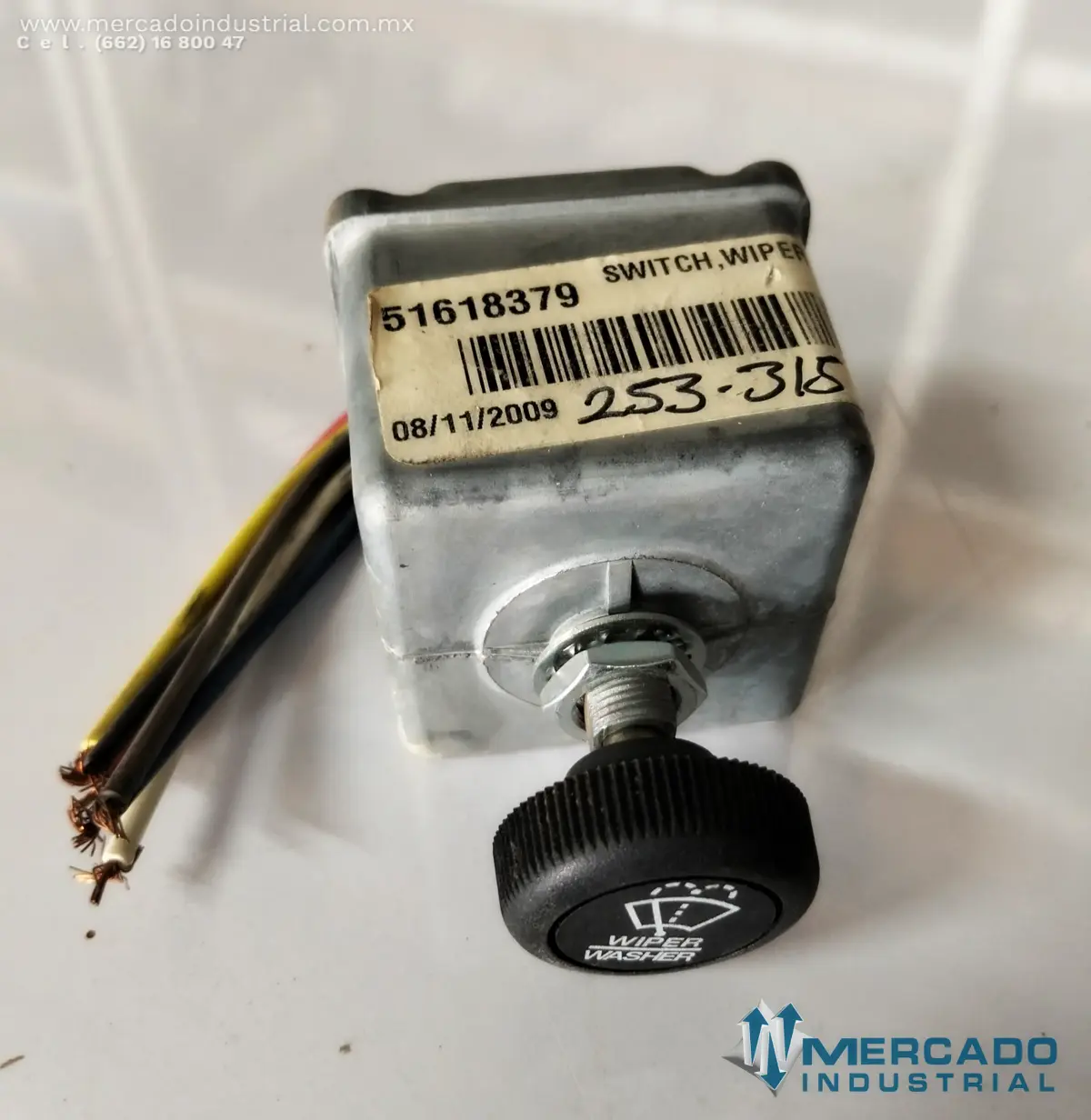 Kenworth 51618379 SWITCH WIPER - imagen 1