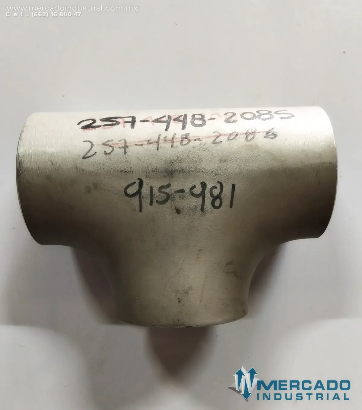 T DE 2 1/2'' INOXIDABLE - imagen 1