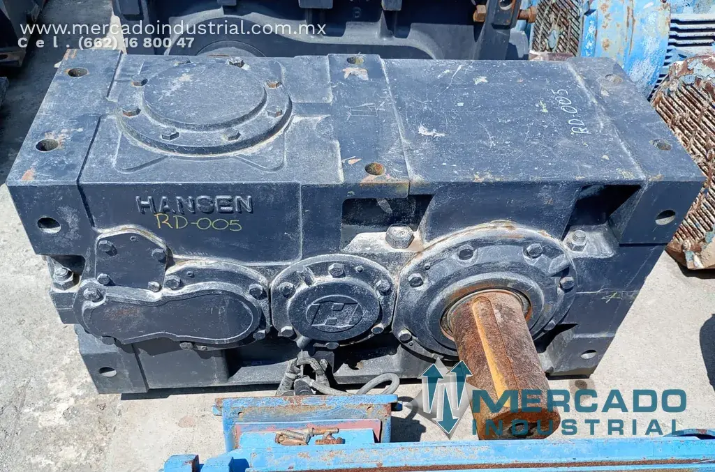 Reductor 268 HP ratio 35:1 tipo RDF31F1BN marca Hansen - imagen 1