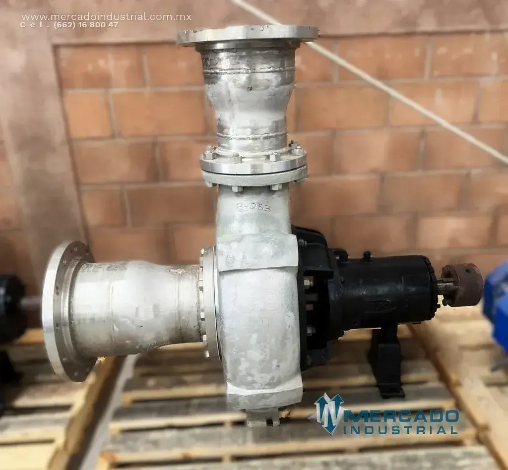 Bomba centrífuga 10x8" 4000 GPM de acero inoxidable tipo 3K10X8-16H/156S0 marca DURCO - imagen 1