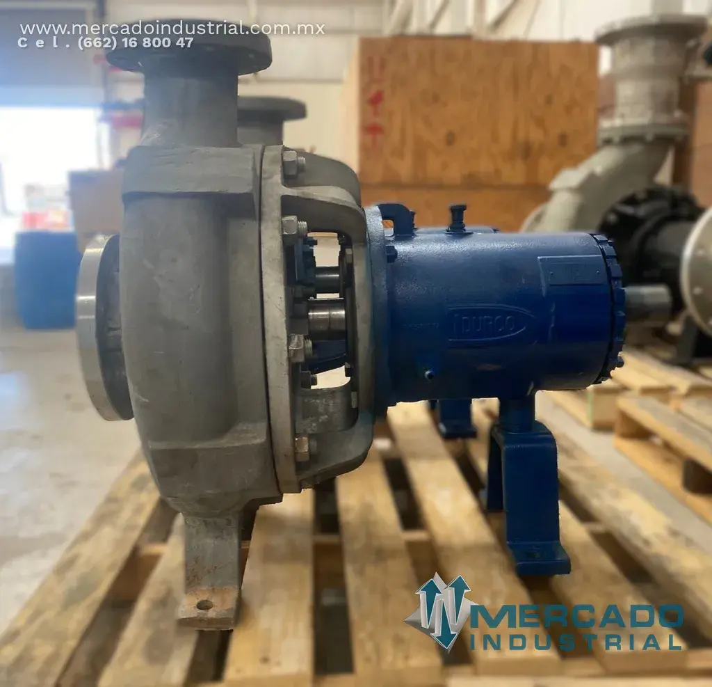 Bomba centrífuga 10x8" 4550 GPM de acero inoxidable tipo 3K10X8-16H/156S0 marca DURCO - imagen 1