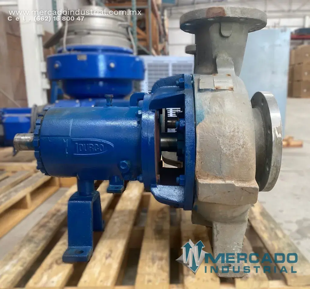 Bomba centrífuga 8x6" 1725 GPM de acero inoxidable tipo 8X6-14A/124 marca DURCO - imagen 1