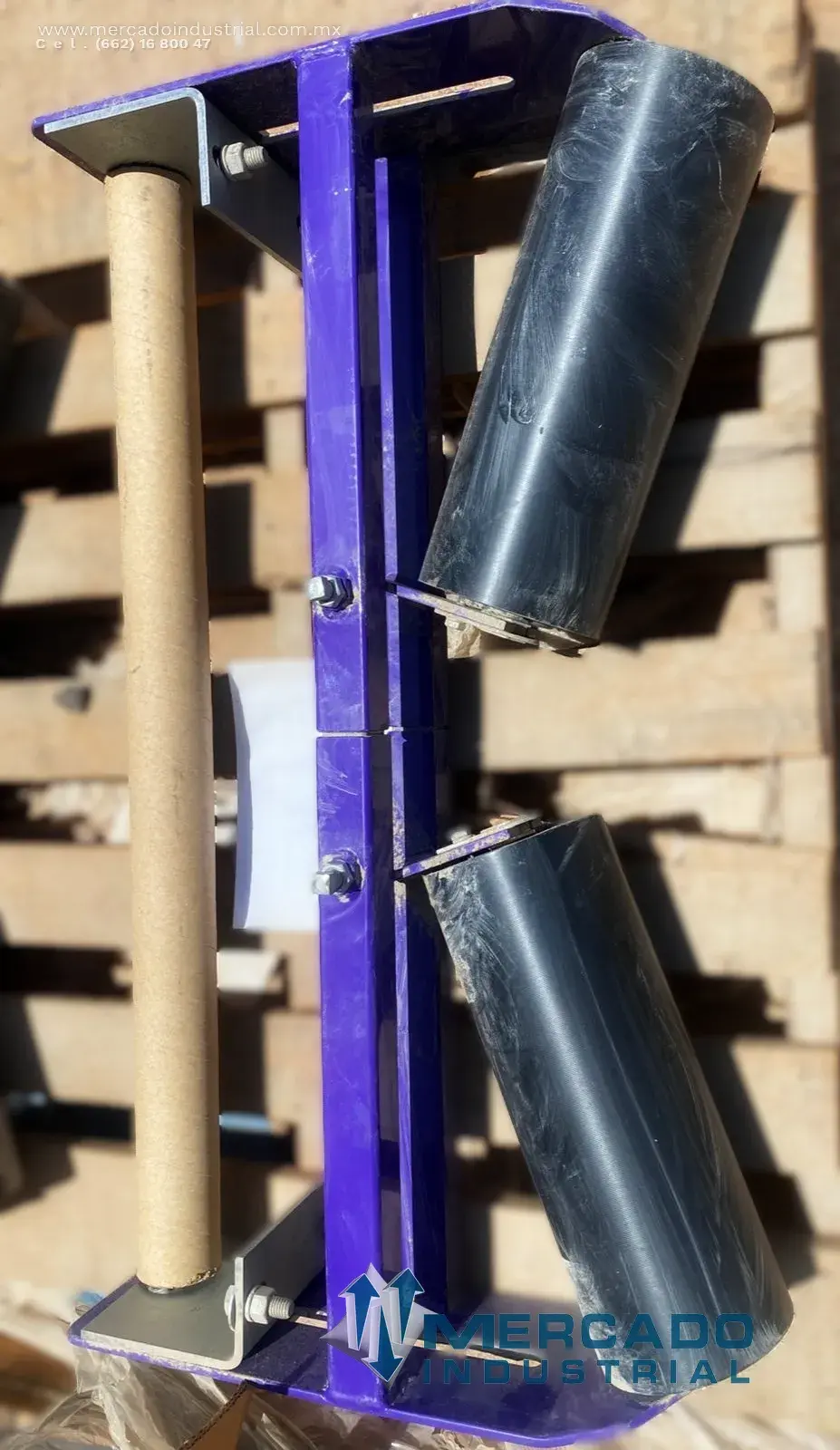 Mancuerna rodillo de retorno doble modelo Rockline parte CBP-M-73142 marca Flexco - imagen 1