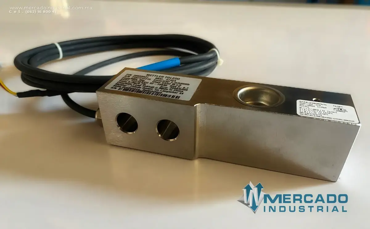 Sensor de carga 2.2 TON 25V 600mA 1.25W parte 30039031 marca Mettler Toledo - imagen 1