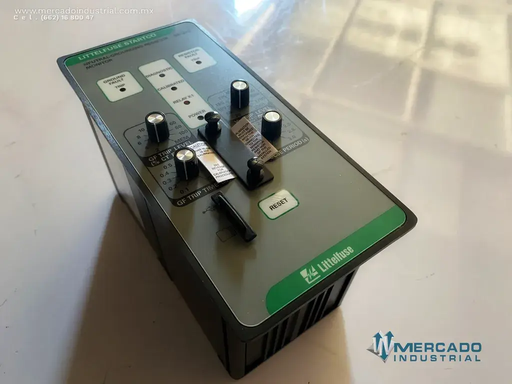 Monitor de resistencia a tierra neutral 20W 4A 400 VAC parte SE-330-00-00 marca Startco - imagen 1