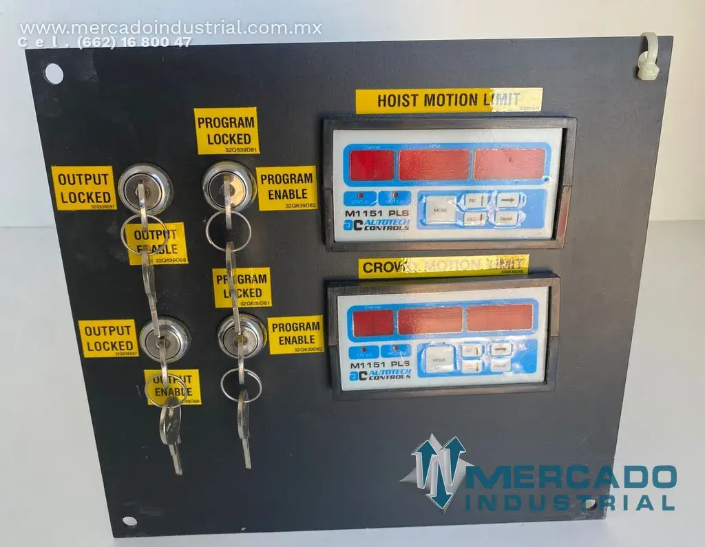 Interruptor de límite programable 120 V AC parte 100J6314F1 marca Autotech Controls - imagen 1