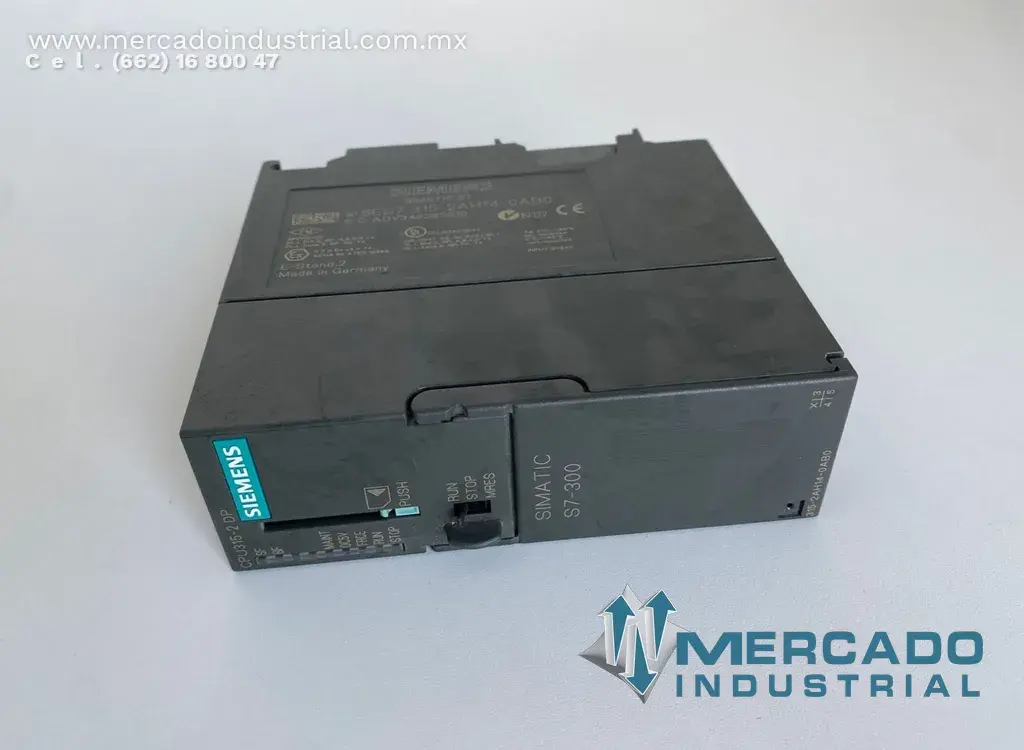 Unidad central de procesamiento S7-300 parte 6ES7315-2AH14-0AB0 marca Siemens - imagen 1