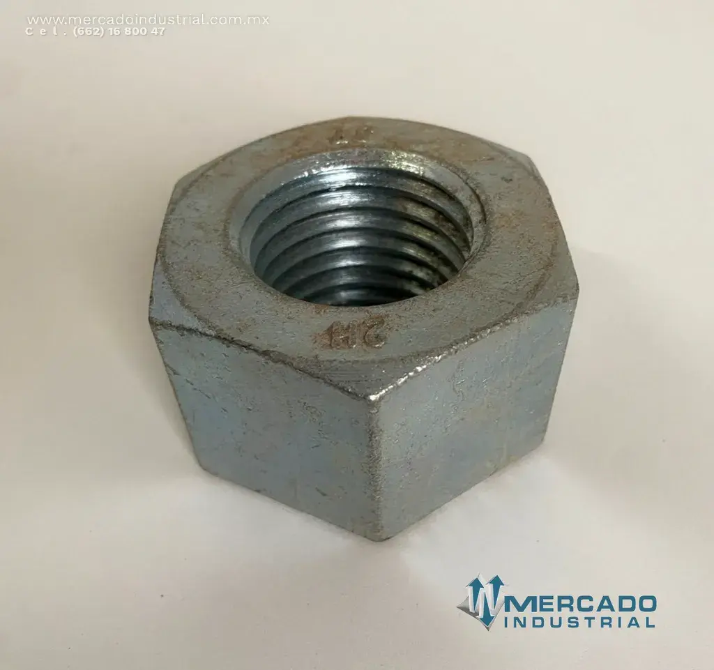 Tuerca hexagonal 1 1/2" x 1 3/4" - imagen 1