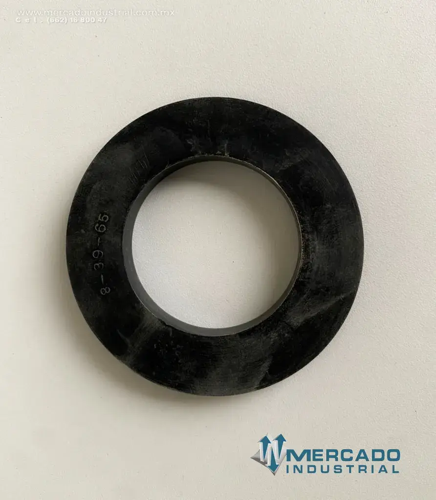 Empaque de hule 2 5/8" x 1/4" parte 8-39-65 marca Toyo - imagen 1