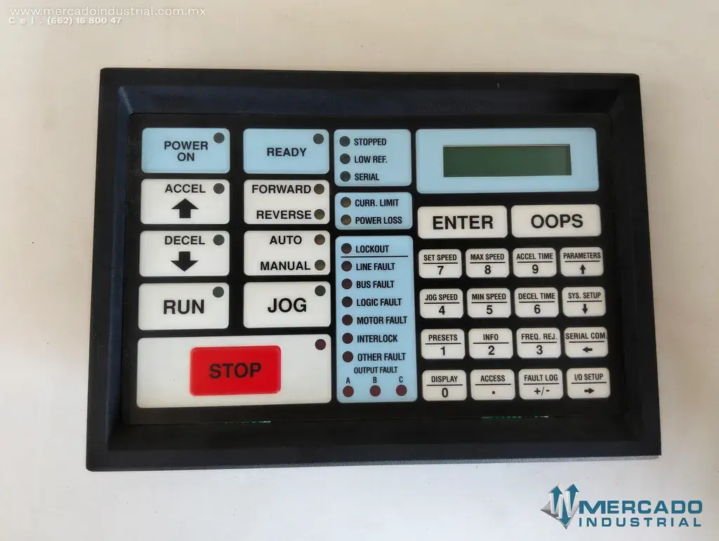 Panel de control de operaciones modelo R15A02-112 marca Siemens - imagen 1