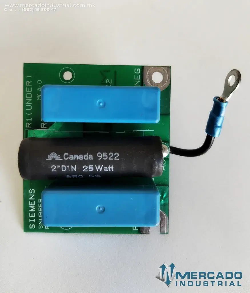 Placa amortiguador snubber modelo R15002-265 marca Siemens - imagen 1
