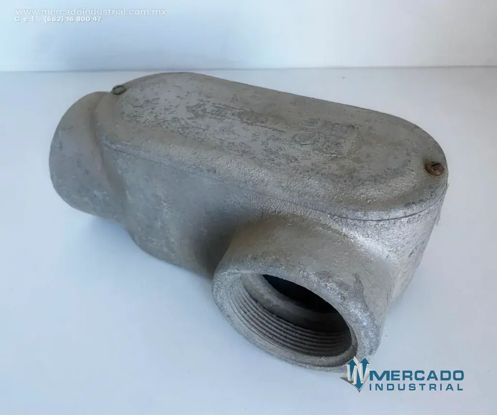Condulet ovalado 2" serie 7 parte LL67-CG marca Crouse-Hinds - imagen 1