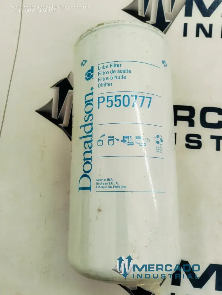 Filtro hidráulico modelo P550777 marca DONALDSON - imagen 1