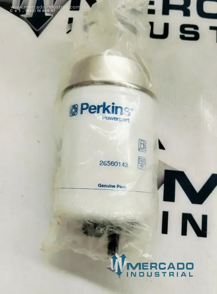 Filtro de combustible modelo 26560143 marca PERKINS - imagen 1
