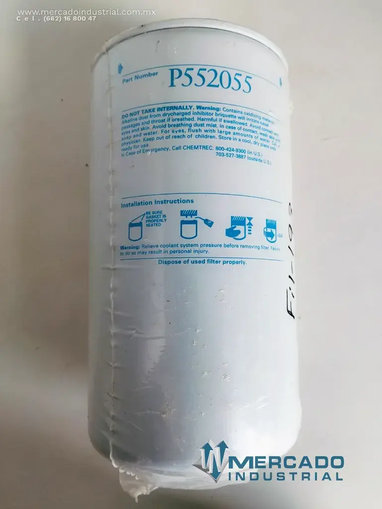 Filtro refrigerante modelo P552055 marca DONALDSON - imagen 1