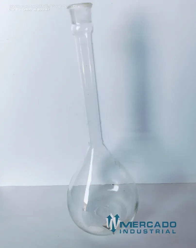Matraz volumétrico de vidrio 1000 ml tipo 28015 - imagen 1