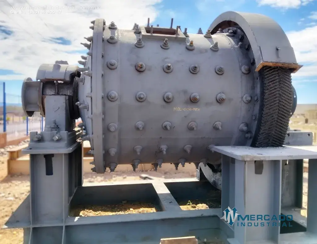 Molino de bolas 6×6 FT marca Marcy - imagen 1