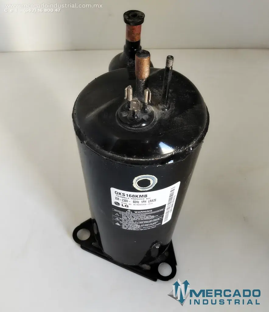 Compresor rotativo 12000 BTU 230V modelo QKS168KMB Marca LG - imagen 1