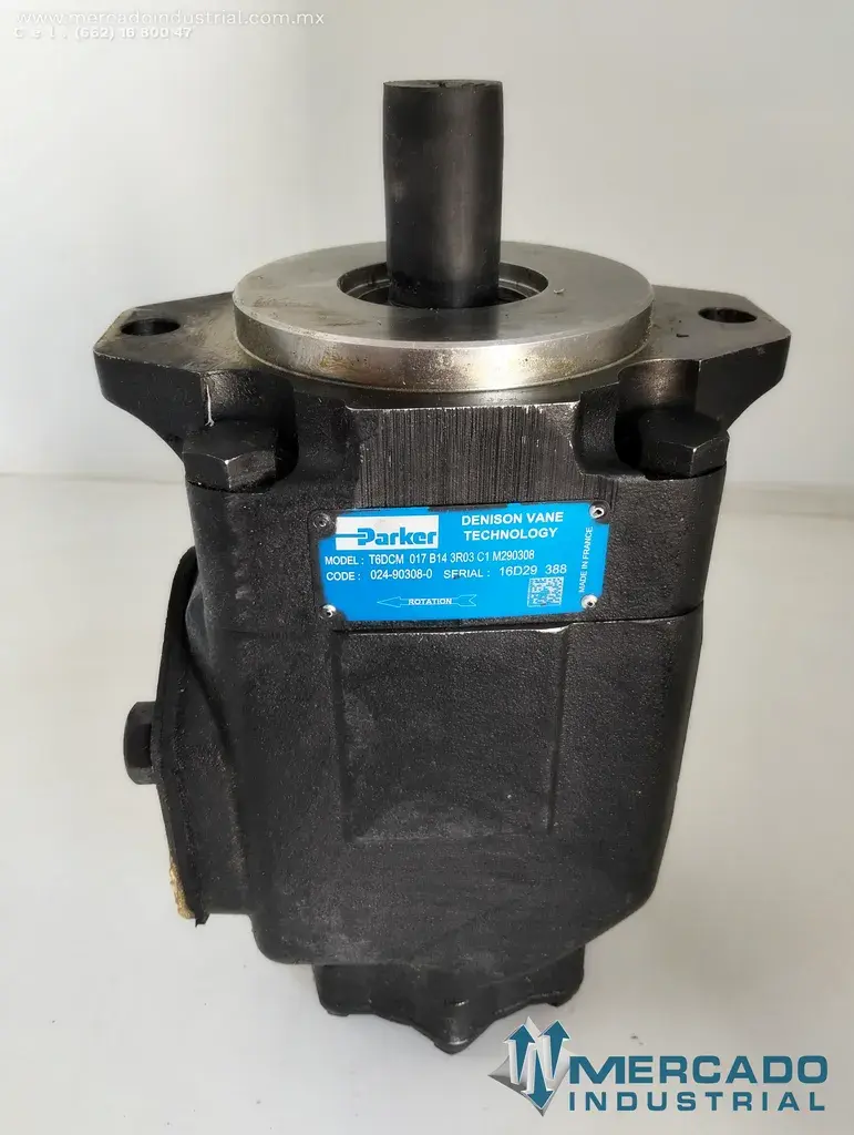 Bomba de paletas doble modelo T6DCM marca Parker - imagen 1