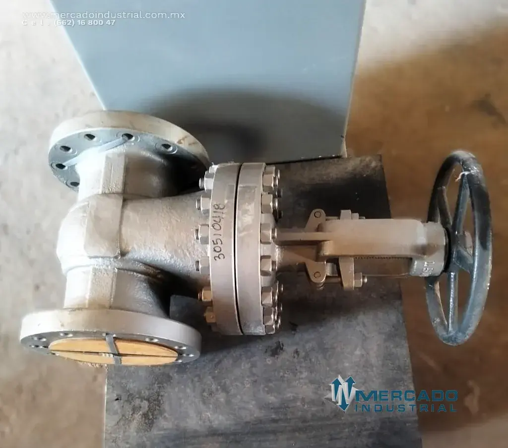 Válvula de compuerta 9" 740 PSI modelo W5206F-UT-WCB marca Walworth - imagen 1