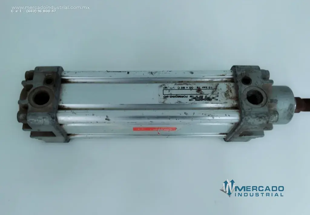 Pistón neumático compacto 10 bar 108 mm marca PMA - imagen 1