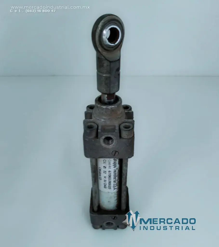 Pistón neumático compacto 114 mm modelo 67060M0020 marca TECNOFERRARI - imagen 1