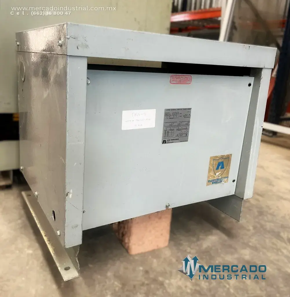 Transformador seco 30 KVA 480-208Y/120V modelo T-1A-53312-3S marca ACME - imagen 1