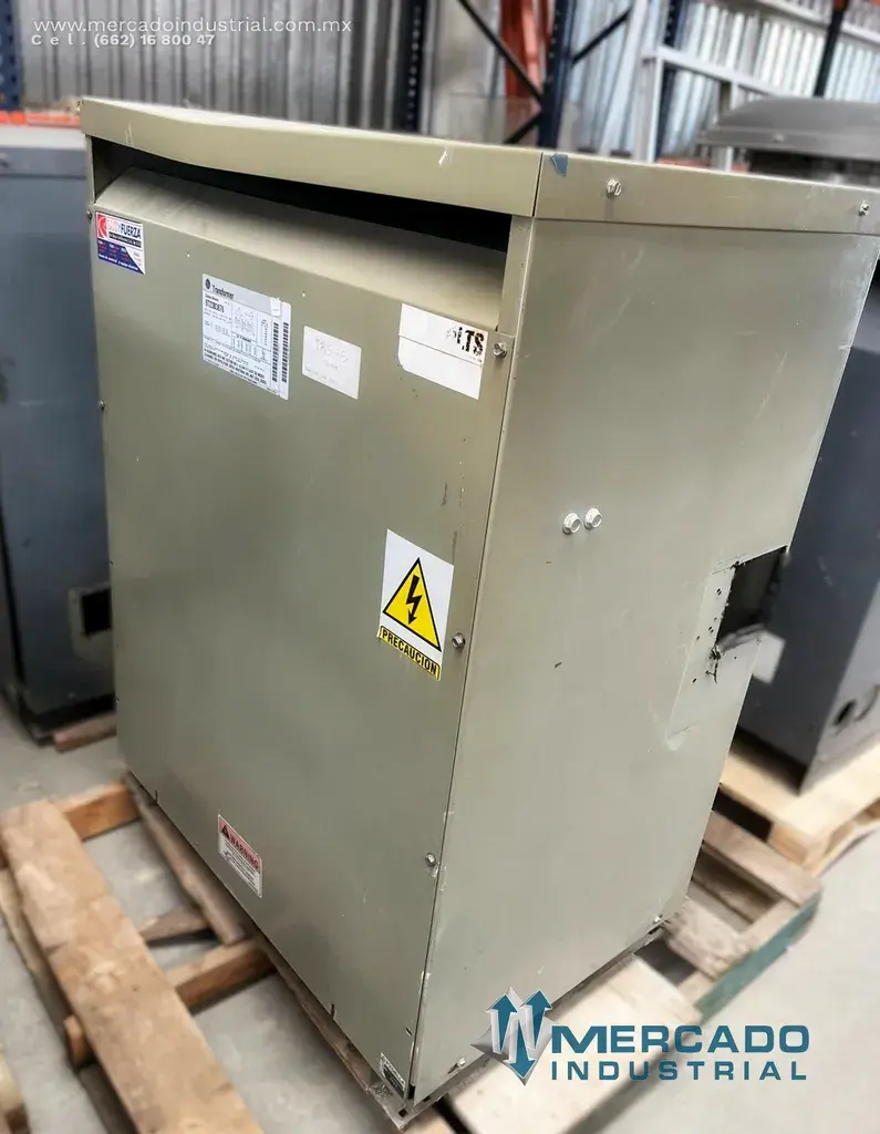 Transformador seco 150.0 KVA 480-208/120V modelo 9T23B3876 marca GENERAL ELECTRIC - imagen 1