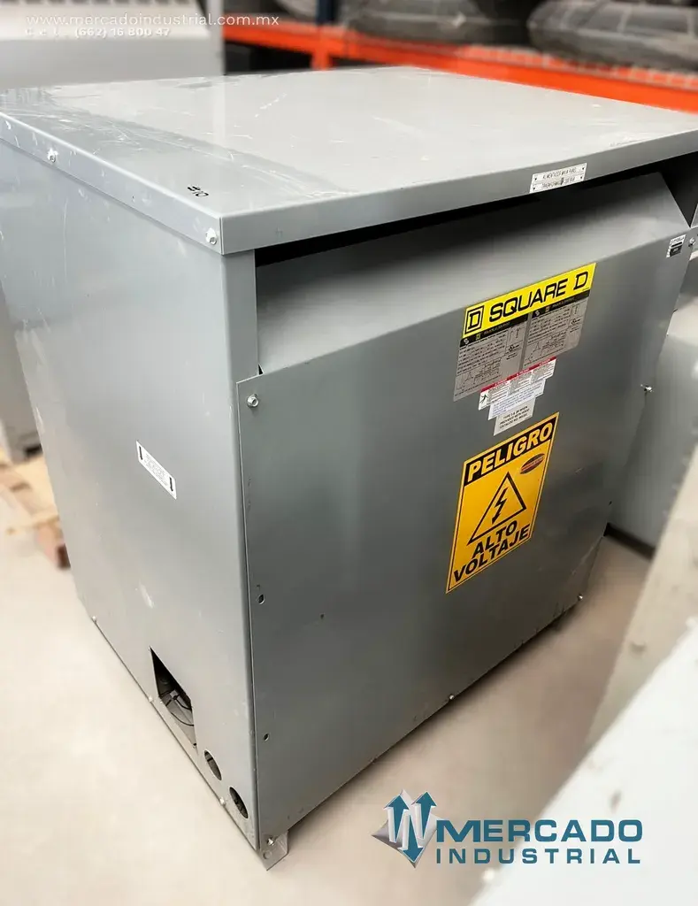 Transformador seco 300 KVA 480-220Y/127V modelo 300T132H marca SQUARE D - imagen 1