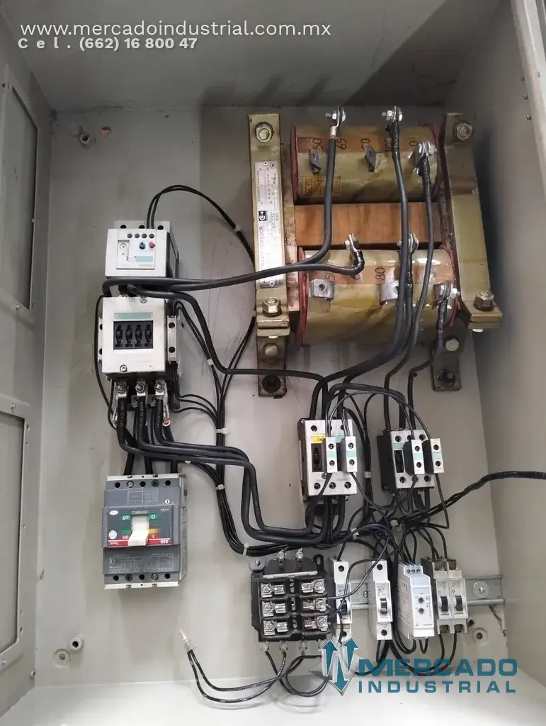 Arrancador a tensión reducida de 50 a 60 HP en 440V de 0.80 x 0.60 x 0.32m - imagen 1