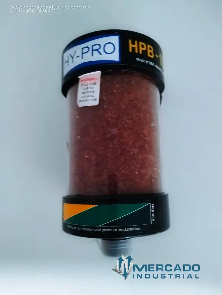 Filtro de sílica gel modelo HPB-102 marca HY-PRO - imagen 1