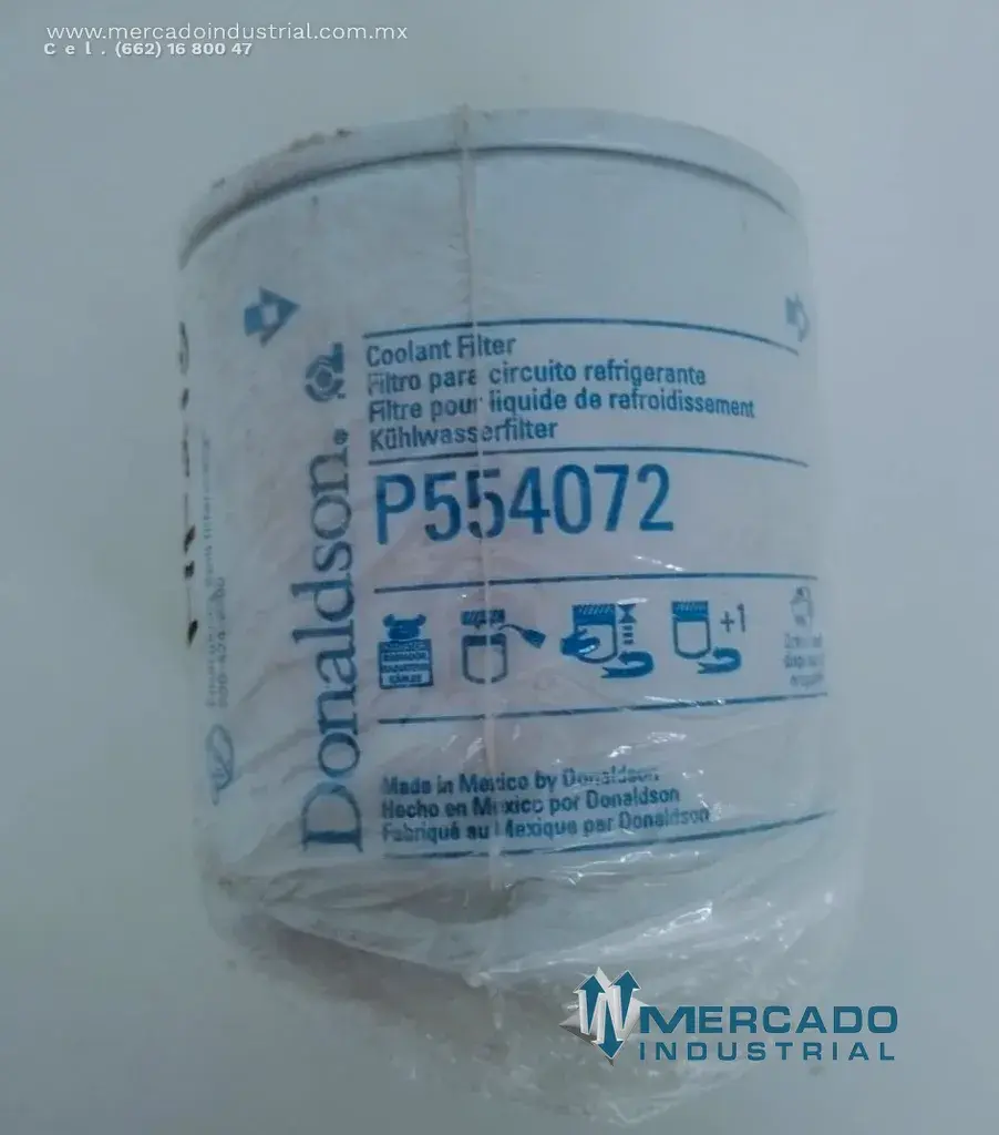 Filtro hidráulico modelo P554072 marca DONALDSON - imagen 1
