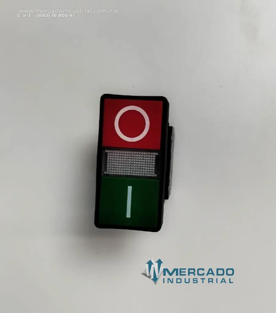 Botón pulsador doble (ON/OFF) modelo E22B1 marca EATON - imagen 1