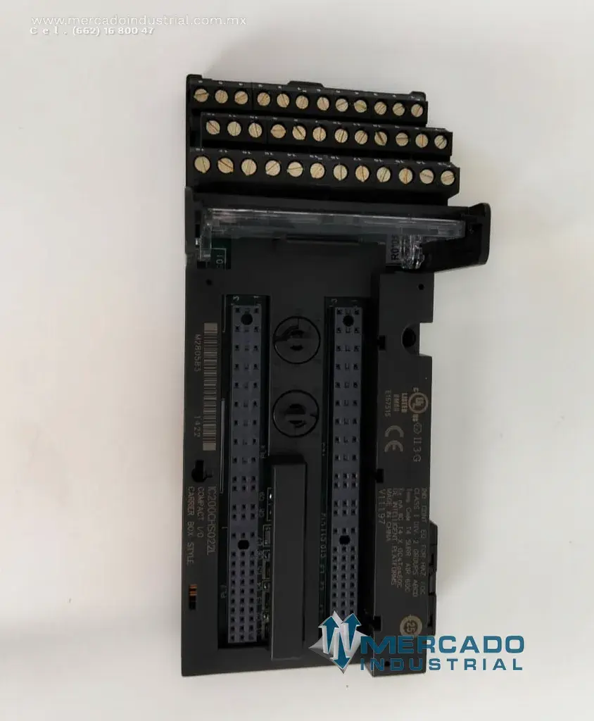 Base de terminales de 18 circuitos modelo IC200CHS022L marca EMERSON - imagen 1