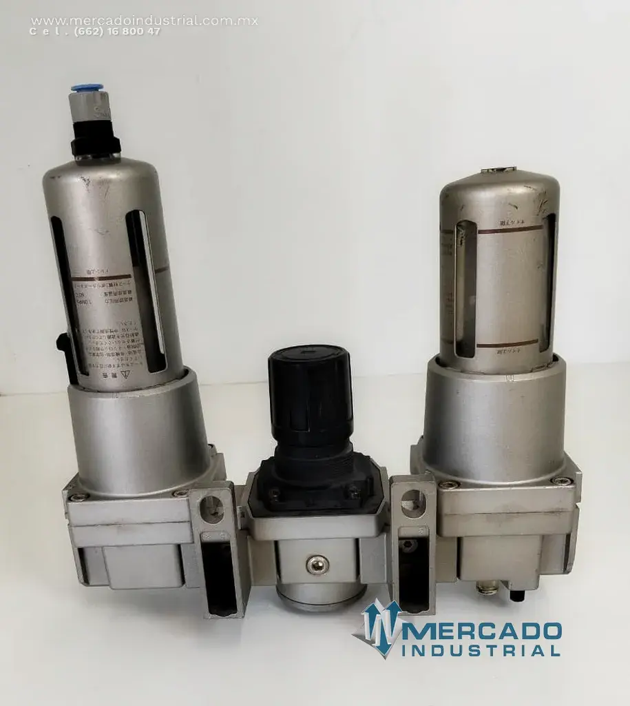 Filtro regulador-lubricador neumático 0.05-0.85 MPa modelo AR5000-06 marca SMC - imagen 1