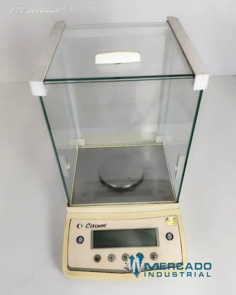 Báscula gramera digital 2-65 g resolución 0.1 mg modelo CX 65 marca CITIZEN - imagen 1