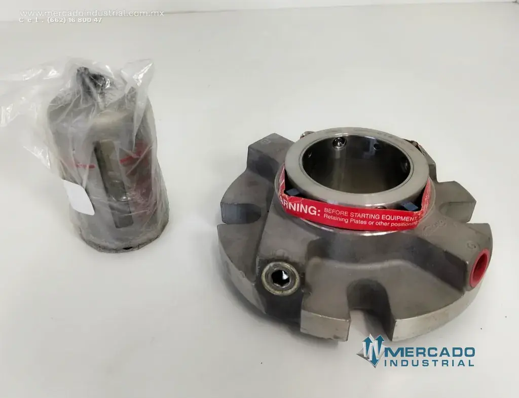 Impulsor de acero inoxidable para bomba centrífuga parte LF3D2625C33 marca FLOWSERVE - imagen 1