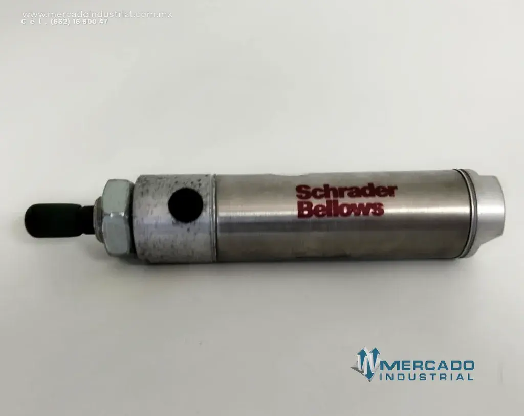 Pistón neumático 250 PSI 3" modelo 1.25DSR02.0 marca SCRADER BELLOWS - imagen 1