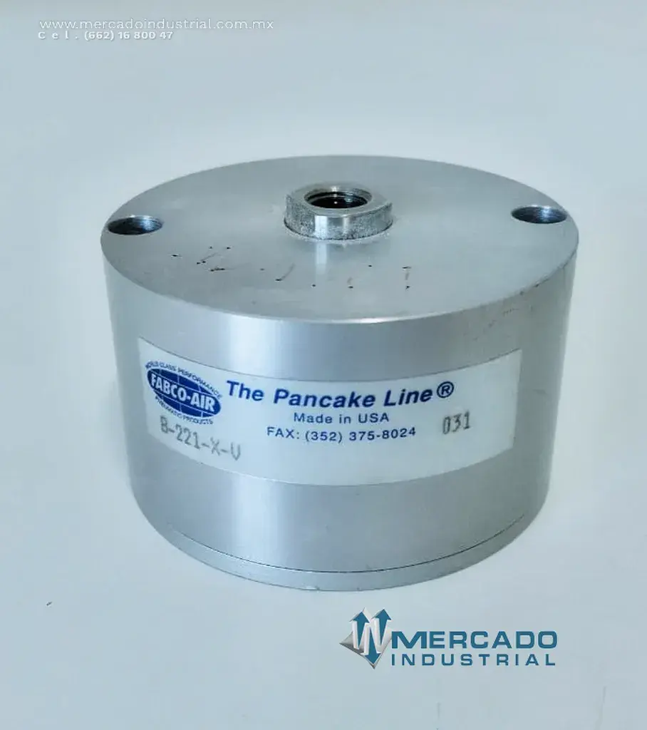Cilindro neumático 2 3/4'' modelo B-221-X-V marca FABCO-AIR - imagen 1