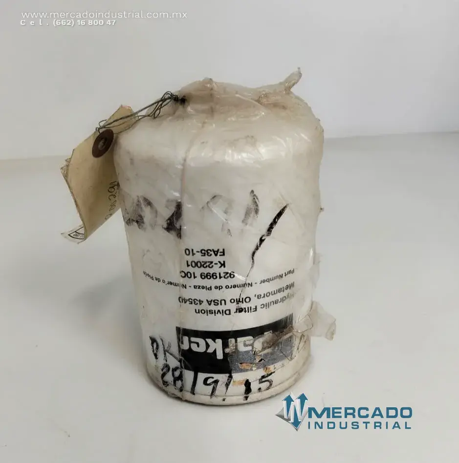 Filtro de aceite modelo 92199910C-K22001 marca PARKER - imagen 1
