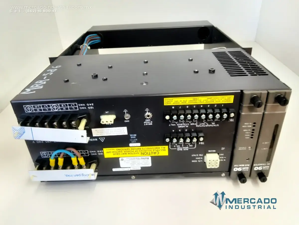 Power entry panel 120/240 V AC 25 A modelo IEPEP03 marca BAILEY - imagen 1