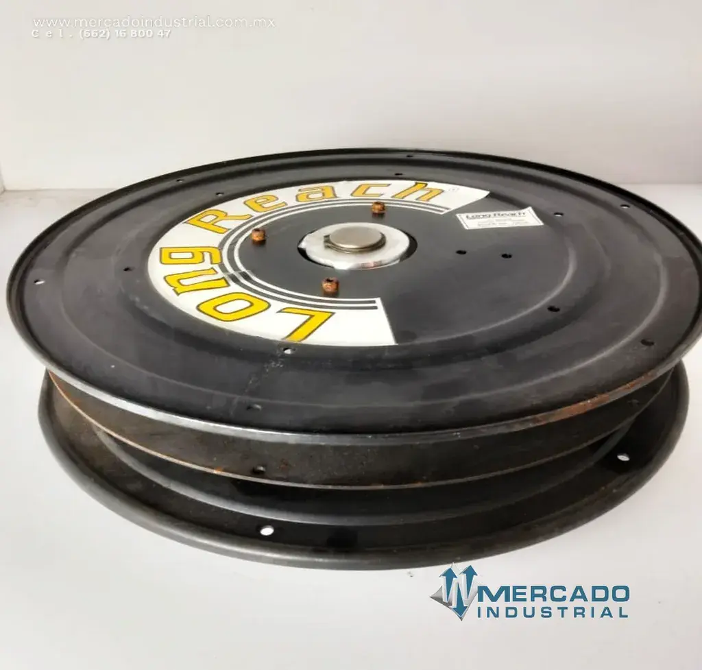 Carrete retráctil de manguera 15" parte OB-32 marca Long reach - imagen 1