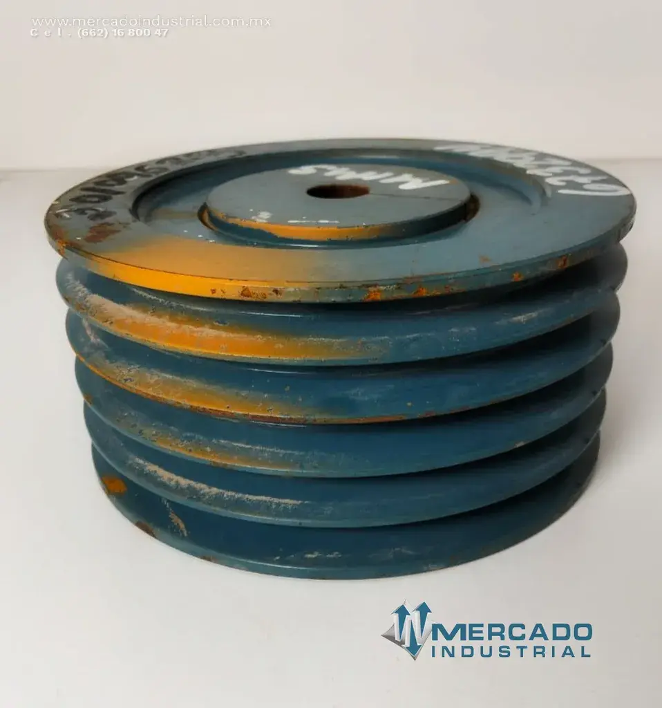 Polea de transmisión 8" 6R V - imagen 1