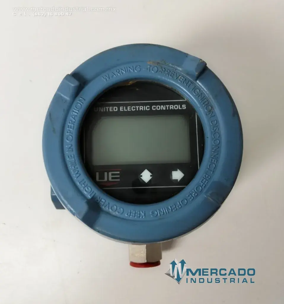Transmisor de presión 9000 PSI 40 VDC parte 1XTXSWP19 marca UNITED ELECTRIC CONTROLS - imagen 1