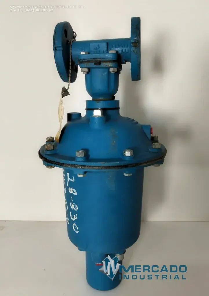 Válvula de diafragma neumática con actuador 1" 85 PSI modelo DIA-FLO marca ITT - imagen 1