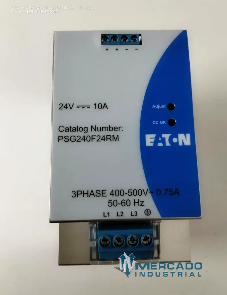 Fuente de alimentación conmutada 500 VAC modelo PSG240F24RM marca Eaton - imagen 1
