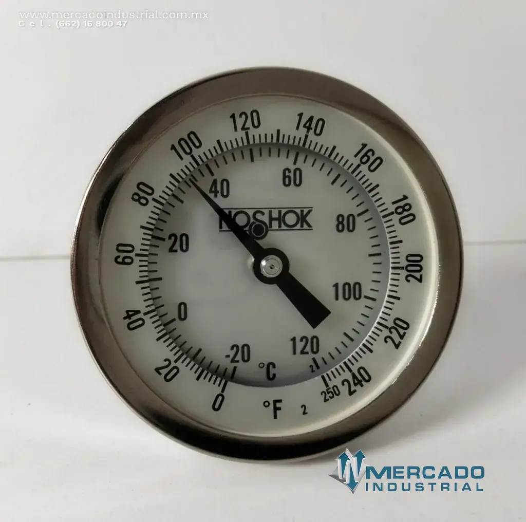 Manómetro de temperatura -20 °C a 120 °C parte 470-3898 marca Caterpillar - imagen 1