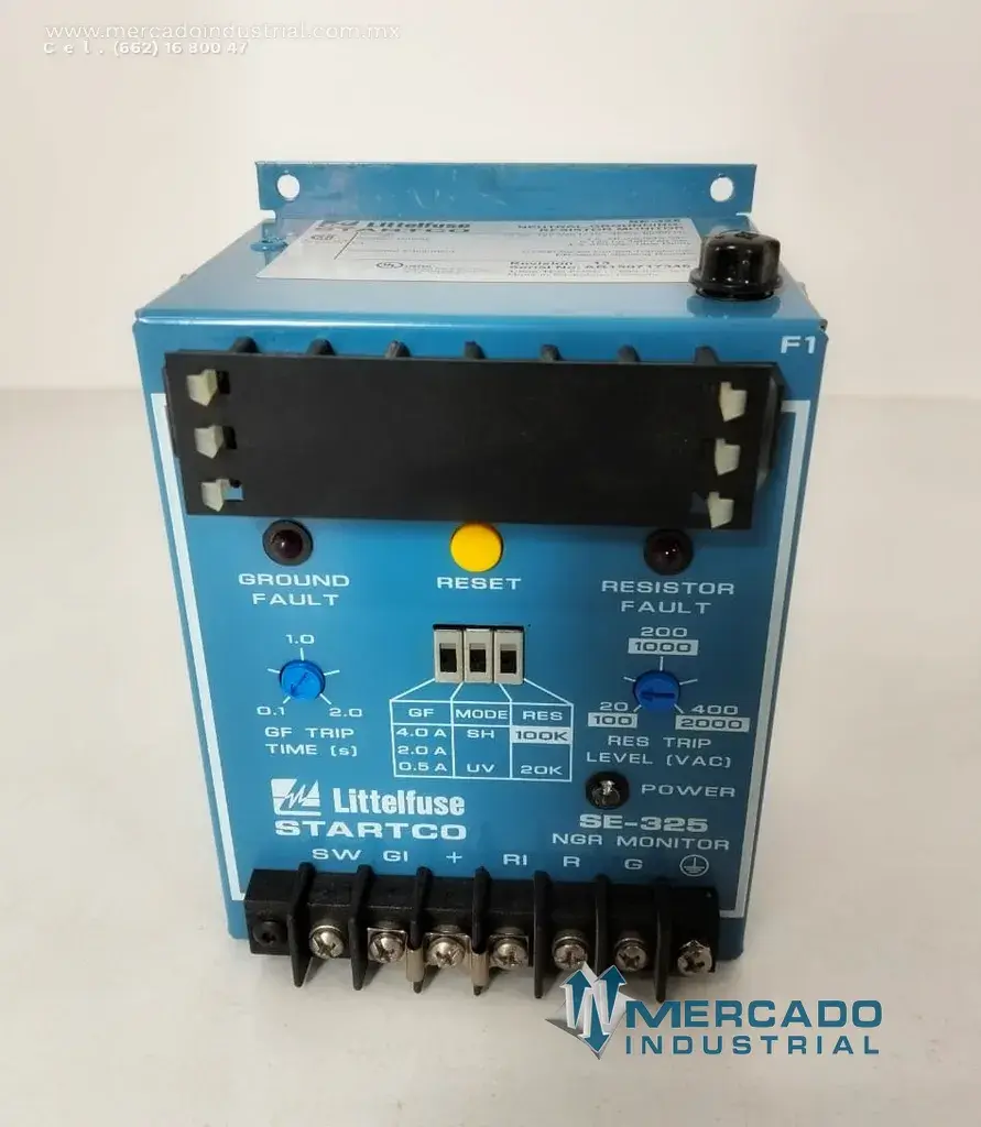 Monitor de resistencia 120VAC modelo SE-325 marca Littelfuse - imagen 1