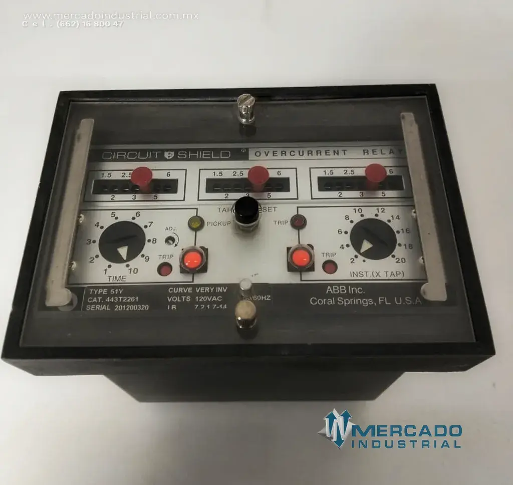 Relevador de sobrecarga 120VCA modelo 51V marca ABB - imagen 1