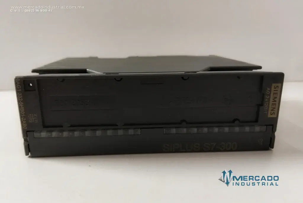 Módulo de salida analógica 0.3 A 24 VDC modelo SM332 2AO marca Siemens - imagen 1